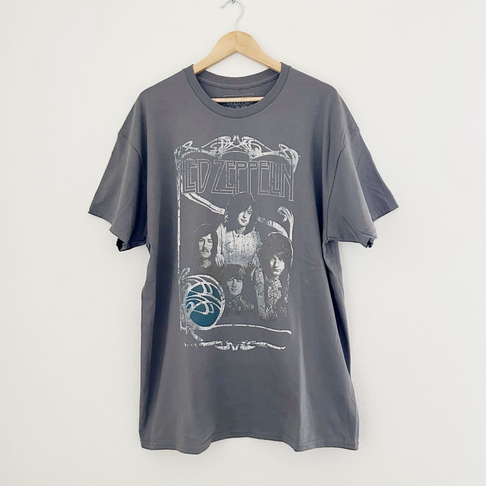 NEW Led Zeppelin Portrait Graphic Tee